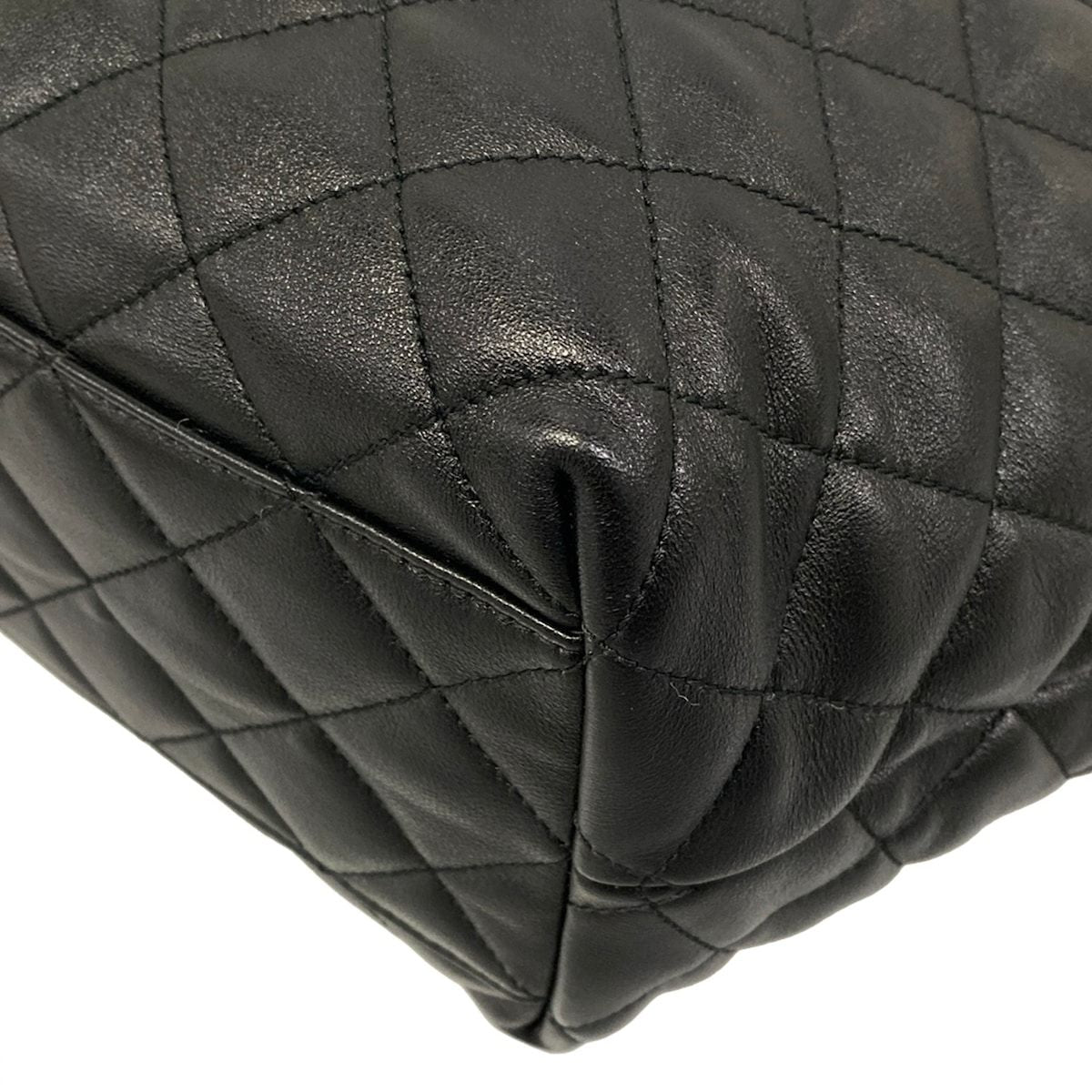Saint Laurent Paris Tote Bag Icare Black Quilted Leather — view 7