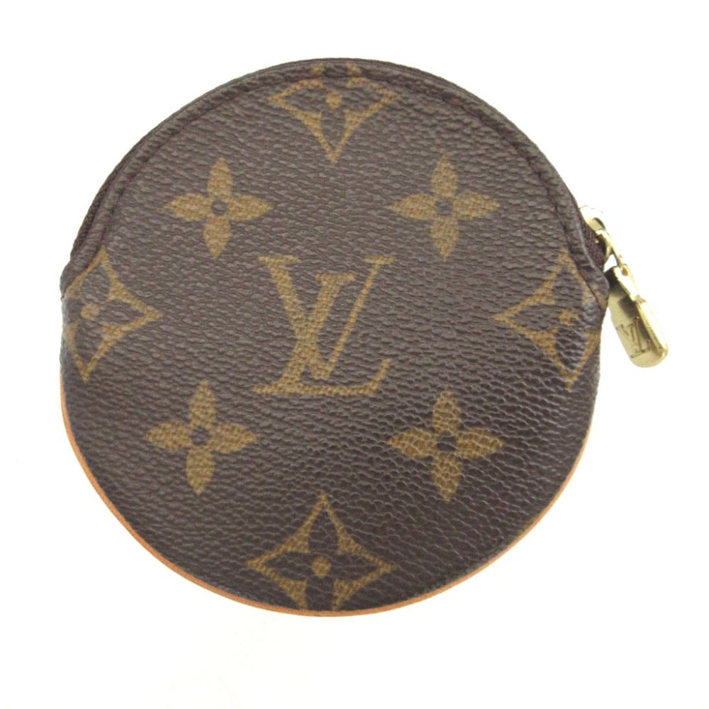 Louis Vuitton Monogram Mini Porte Monnaie Rond Brown LV Coin Purse — view 2