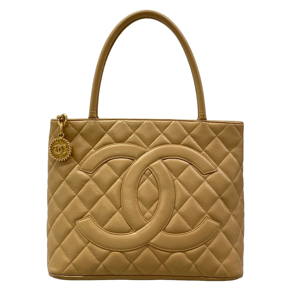 Chanel Tote Bag Reissue Beige Gold