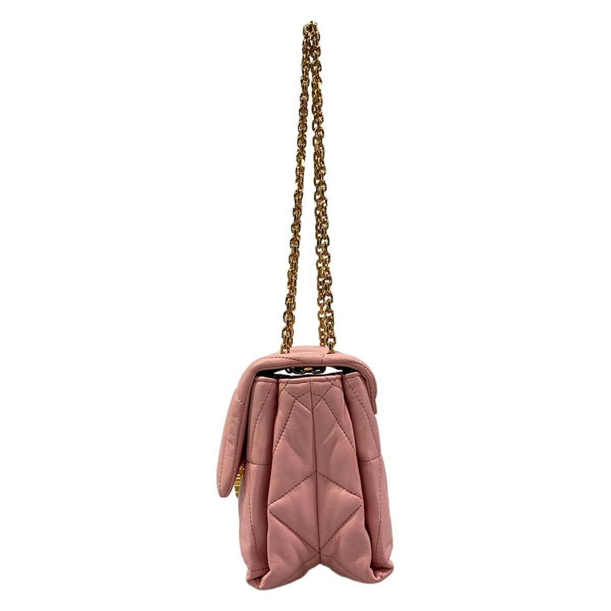 Versace Shoulder Bag Cleo Pink Chain Leather — view 4