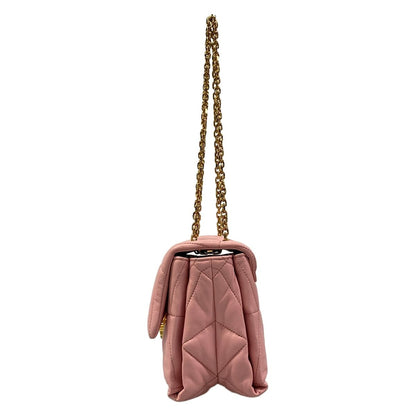 Versace Shoulder Bag Cleo Pink Chain Leather — view 4