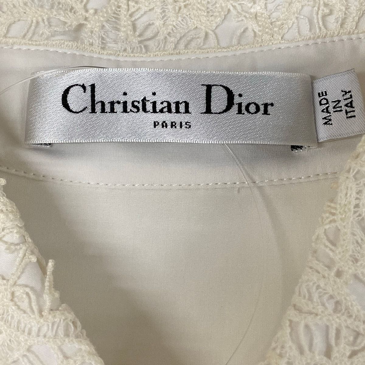Dior Dress I Ivory Cotton 38 — view 4
