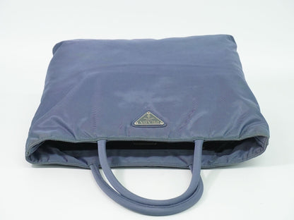 Prada Nylon Tote Bag Light Blue — view 5