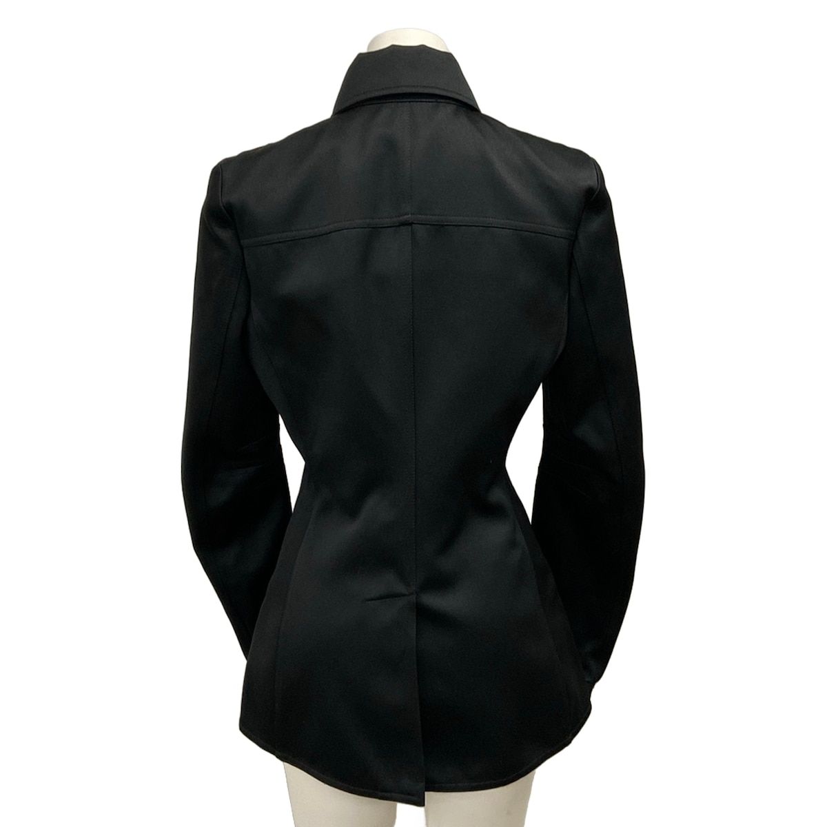 Chanel Jacket S Black Cotton 34 — view 2