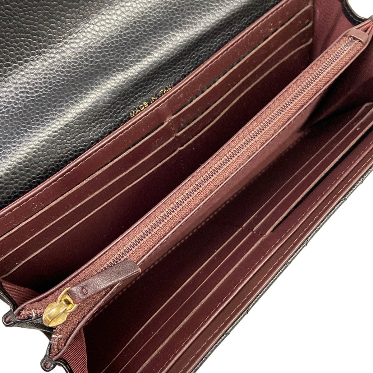 Chanel Wallet Quilted Black Gold — view 4