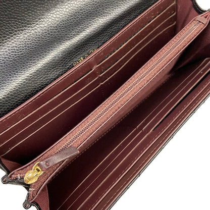 Chanel Wallet Quilted Black Gold — view 4