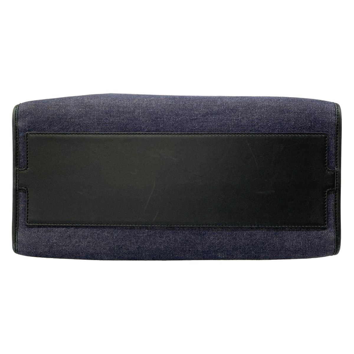 Dolce & Gabbana Tote Bag Navy Black Leather — view 5