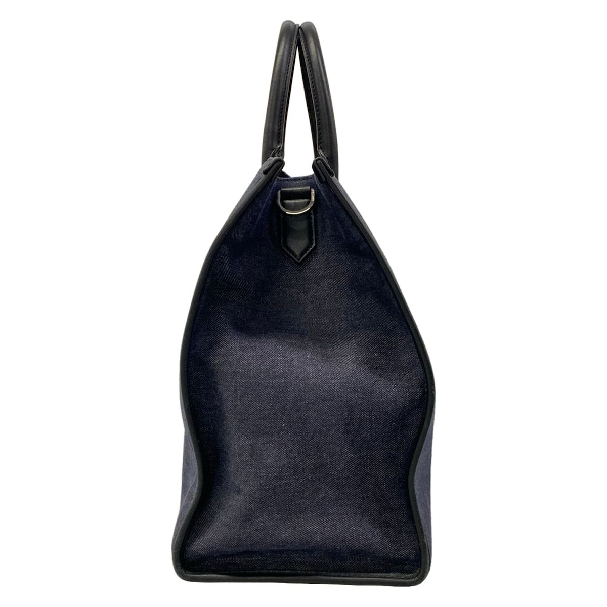 Dolce & Gabbana Tote Bag Navy Black Leather — view 2
