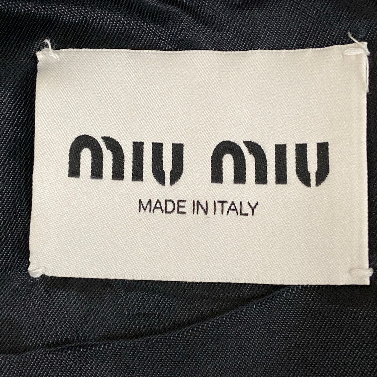 Miu Miu Jacket S Black White Wool 36 — view 3