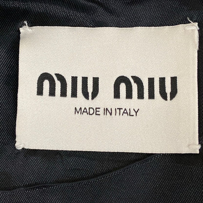 Miu Miu Jacket S Black White Wool 36 — view 3
