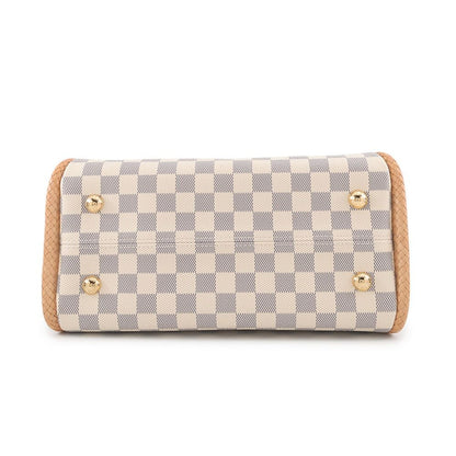 Louis Vuitton Tote Bag Damier Azur Propriano Tassel Charm — view 3