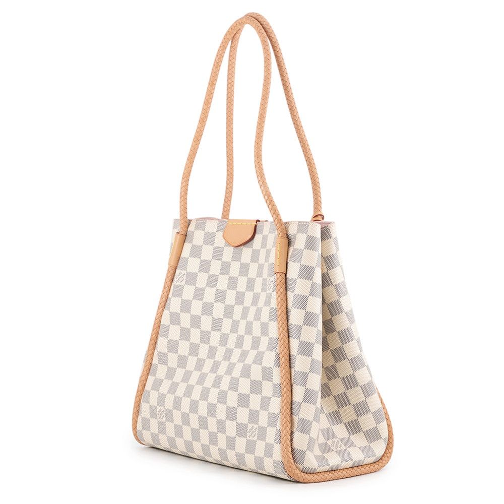 Louis Vuitton Tote Bag Damier Azur Propriano Tassel Charm — view 2