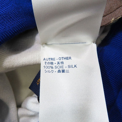 Louis Vuitton Cashmere Wool Knit Jogger Pants Monogram Drawstring White Blue XS — view 8