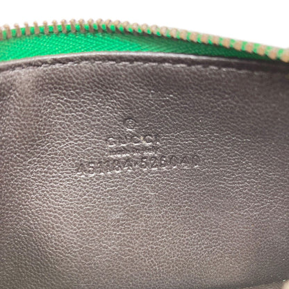 Gucci Embossed Card Case Leather — view 5