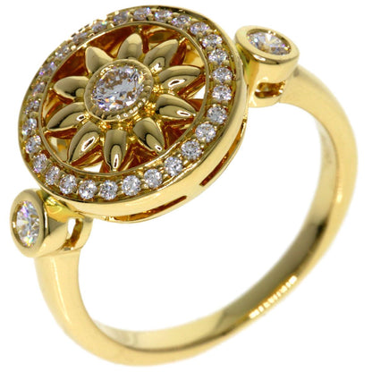 Harry Winston Gate Rosette Diamond Ring 18k Yellow Gold — view 2