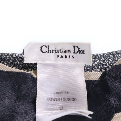 Dior Oblique Mitzah Twilly Shawl Scarf Navy — view 5