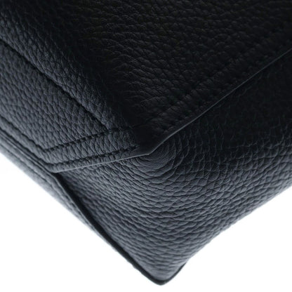 Gucci GG Marmont Dahlia Tote Bag Black Leather Gold — view 5