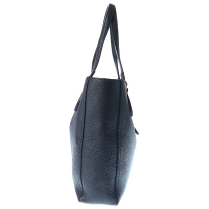 Gucci GG Marmont Dahlia Tote Bag Black Leather Gold — view 3