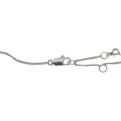 Dior Logo Letter Star Bijou Pendant Chain Silver — view 5