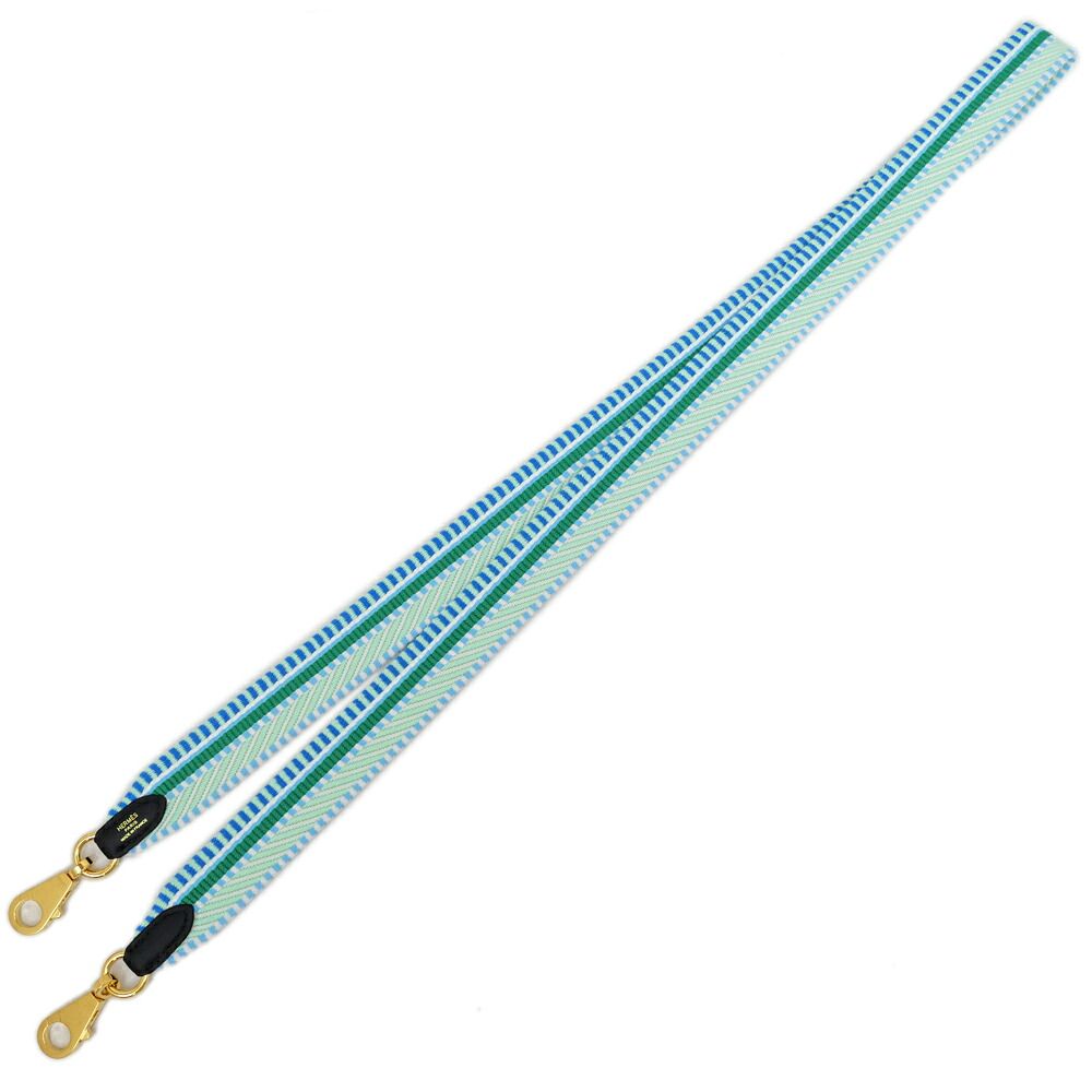 Hermes Bandouliere Sangle Caval 25 Vert Pale Fizz Shoulder Bag Strap — view 5