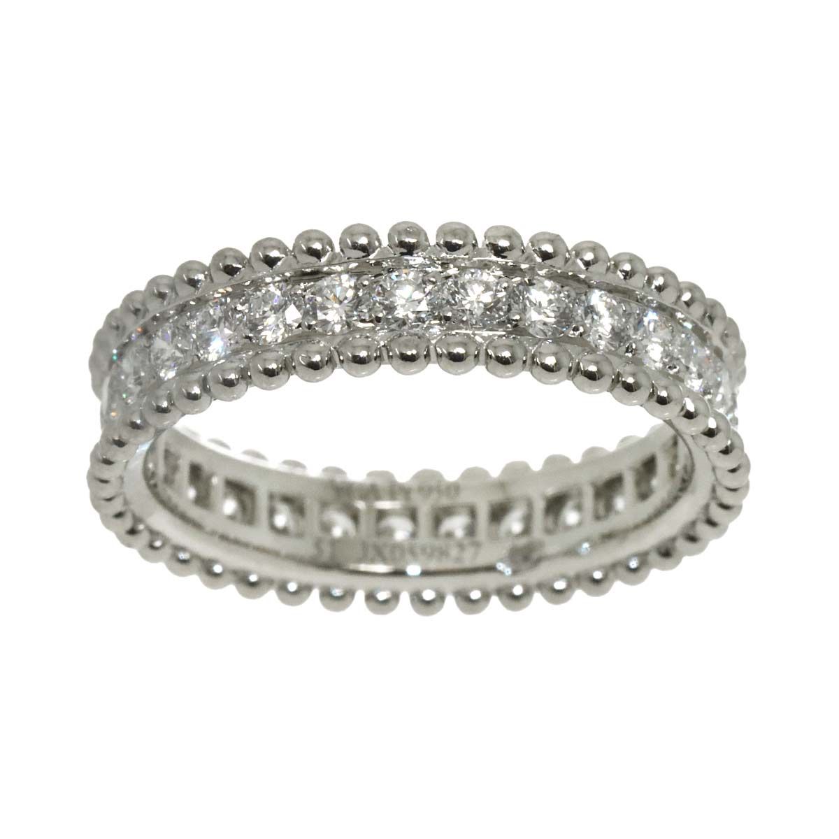 Van Cleef & Arpels Ester 51 Diamond Ring Platinum — view 2