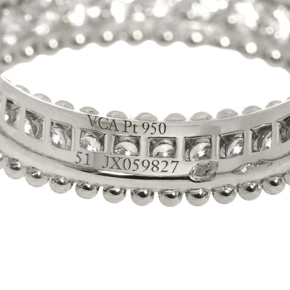 Van Cleef & Arpels Ester 51 Diamond Ring Platinum — view 4
