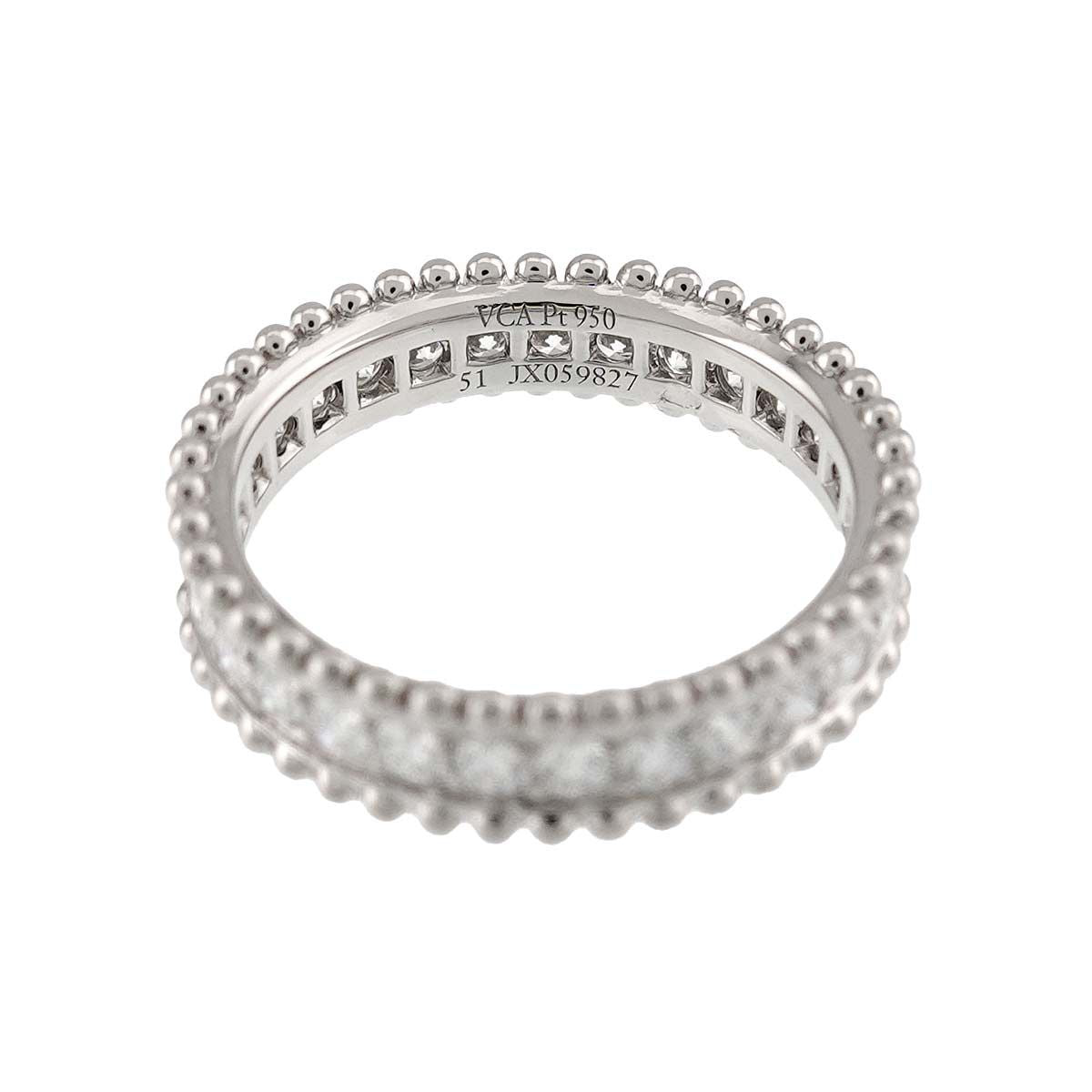 Van Cleef & Arpels Ester 51 Diamond Ring Platinum — view 3