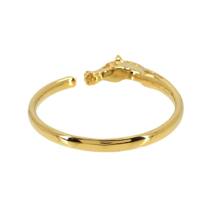 Hermes Cheval Horse Bangle Gold Bracelet — view 3