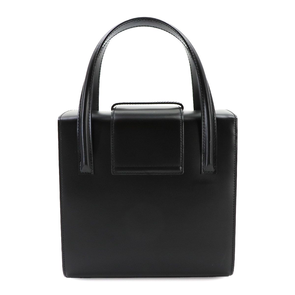 Cartier Panthere Hand Bag Leather Black Bag — view 3