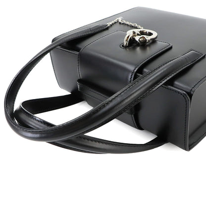 Cartier Panthere Hand Bag Leather Black Bag — view 6