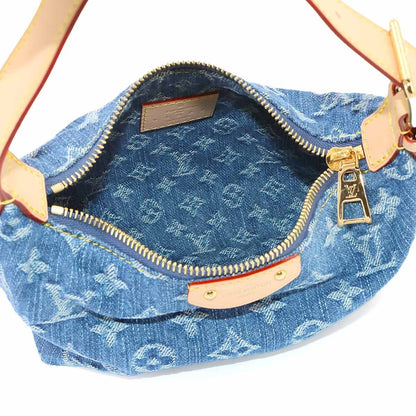 Louis Vuitton Monogram Denim Pochette Hills Hand Bag Blue — view 6