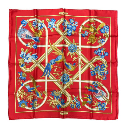 Hermes Scarf Unie Brodee Gray Cashmere Logo