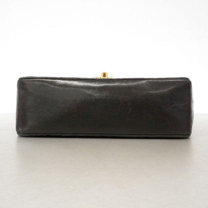Chanel Shoulder Bag Diana Lambskin Black Gold — view 3
