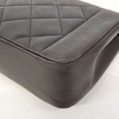 Chanel Shoulder Bag Diana Lambskin Black Gold — view 6