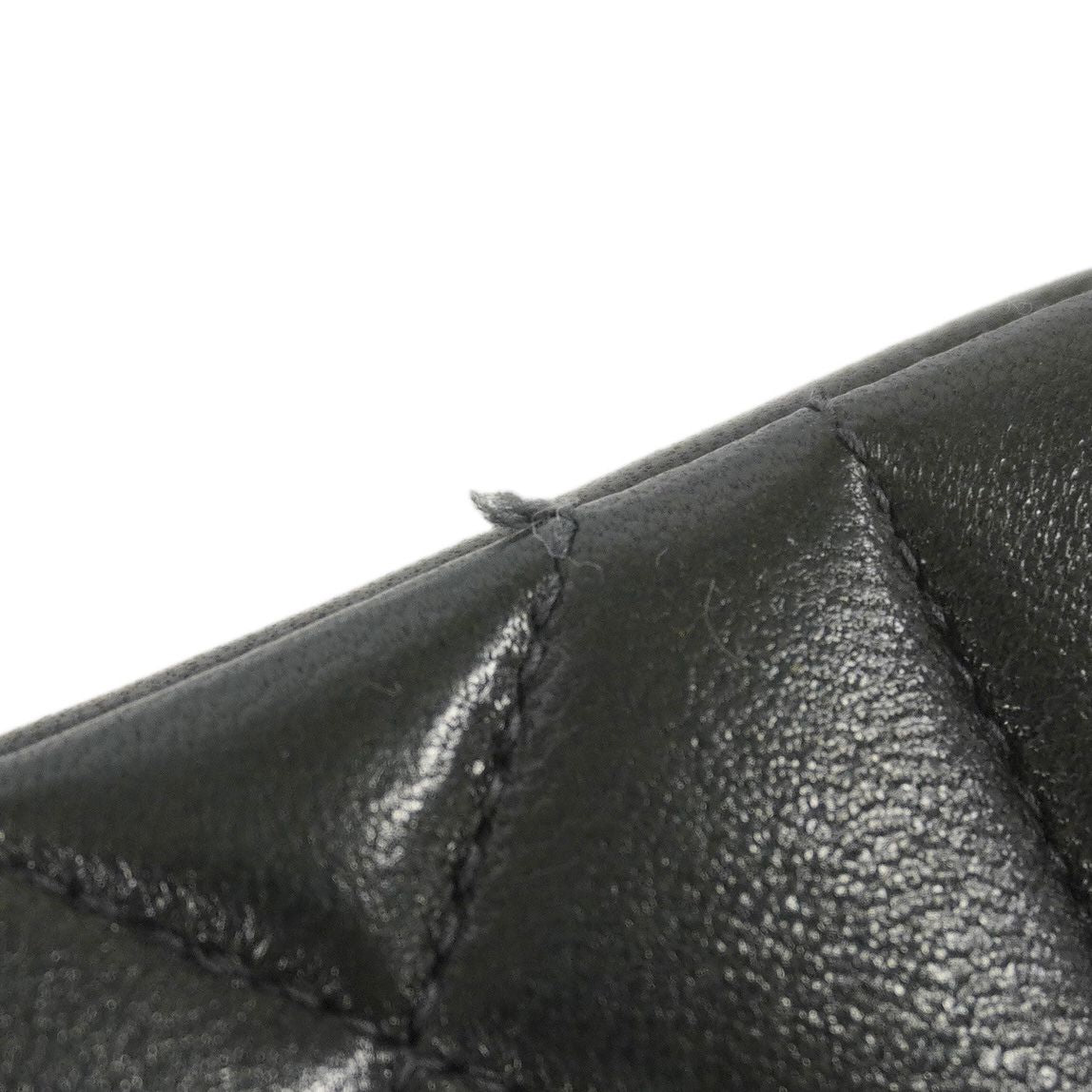 Chanel Shoulder Bag Diana Lambskin Black Gold — view 7