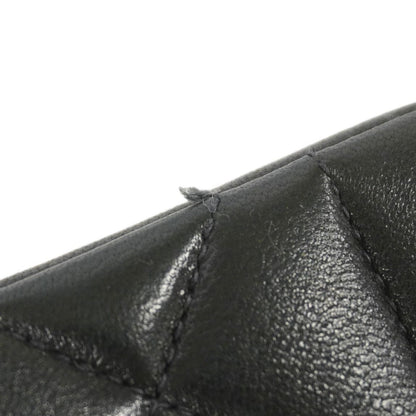 Chanel Shoulder Bag Diana Lambskin Black Gold — view 7