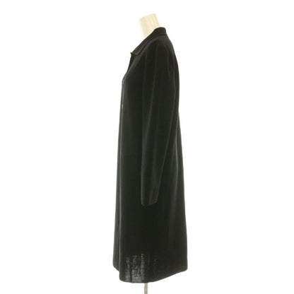 Saint Laurent Knit Coat Long Cardigan Wool Black ES M — view 3