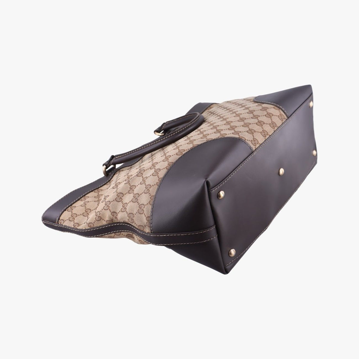 Gucci Lovely Brown Canvas Leather — view 7