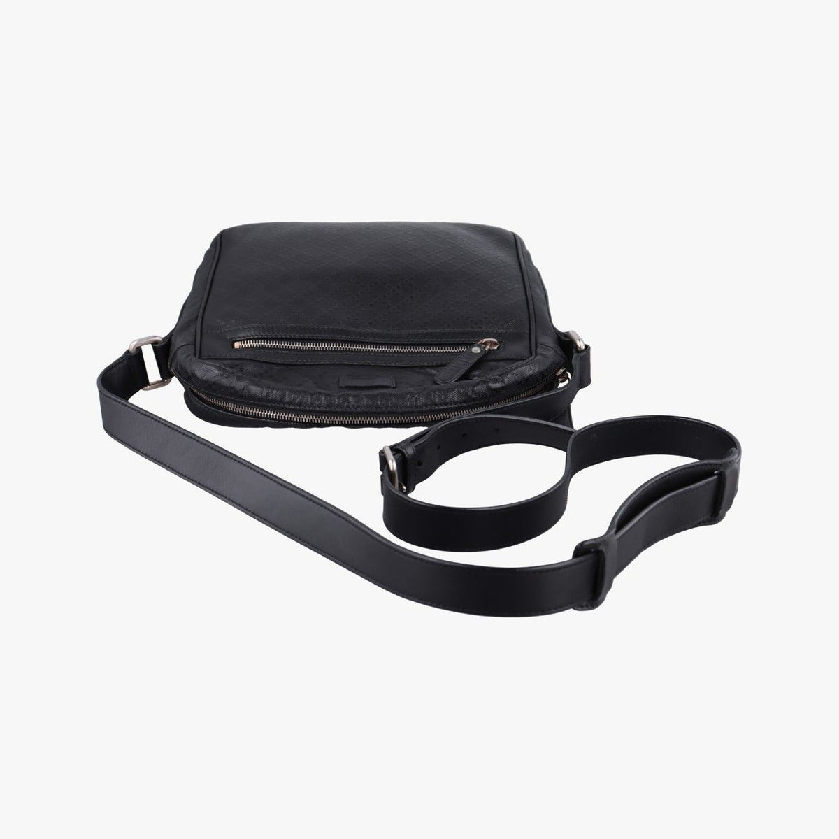 Gucci Diamante Messenger Black Leather — view 8