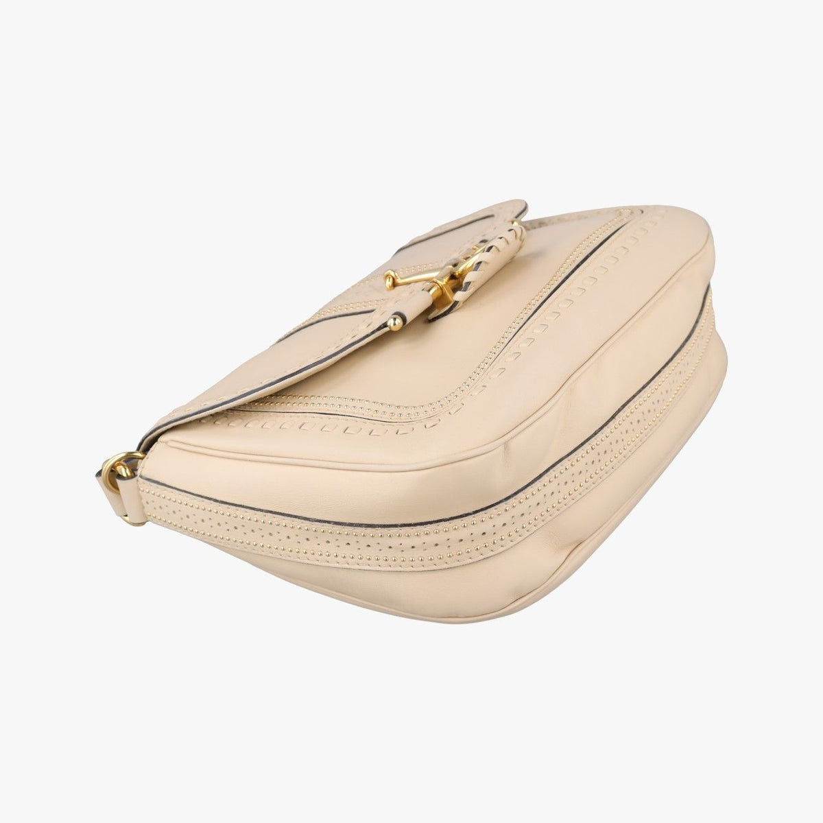 Gucci Snuffle Bit Beige Leather — view 5
