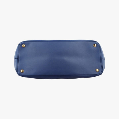 Prada Galleria Blue Saffiano Leather — view 3