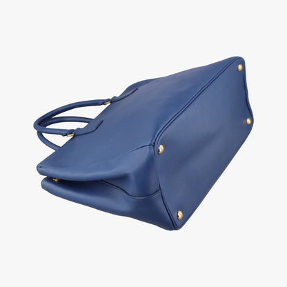 Prada Galleria Blue Saffiano Leather — view 7