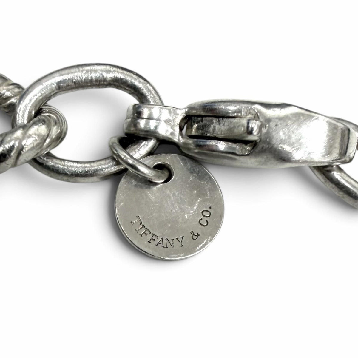 Tiffany & Co Vintage 925 Twisted Rope Bracelet Silver — view 4