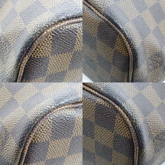 Louis Vuitton Neverfull PM Tote Bag Damier Brown — view 8