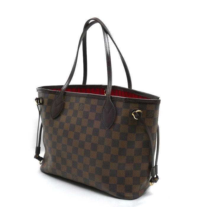 Louis Vuitton Neverfull PM Tote Bag Damier Brown — view 2