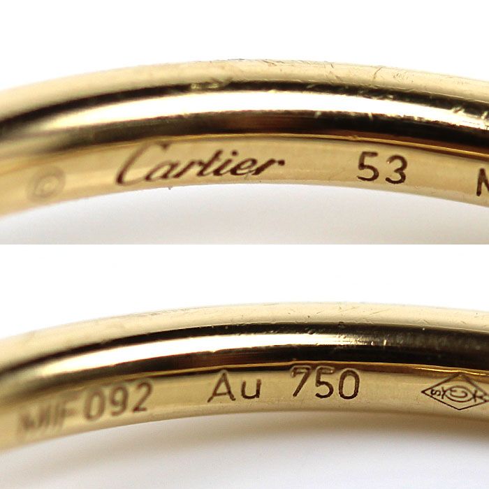 Cartier 18k Yellow Gold Juste un Clou SM Ring — view 5