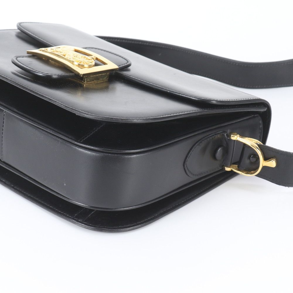 Celine Vintage Carriage Leather Shoulder Bag — view 4