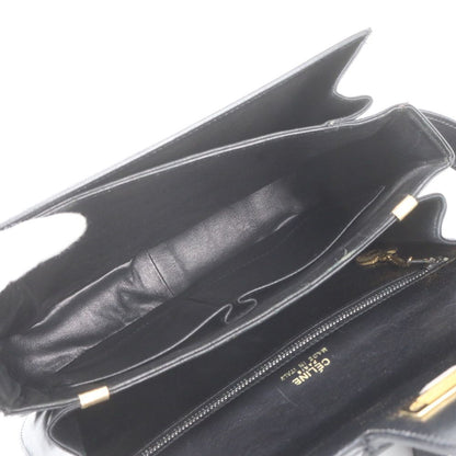 Celine Vintage Carriage Leather Shoulder Bag — view 7