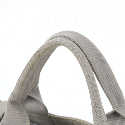 Prada White Tag Triangle Logo Canapa 2-Way Tote Bag Crossbody Shoulder — view 2