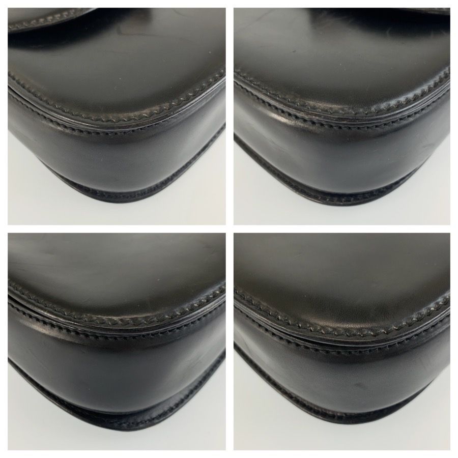 Gucci Bamboo Black Gold Leather 000 46 Handbag — view 4